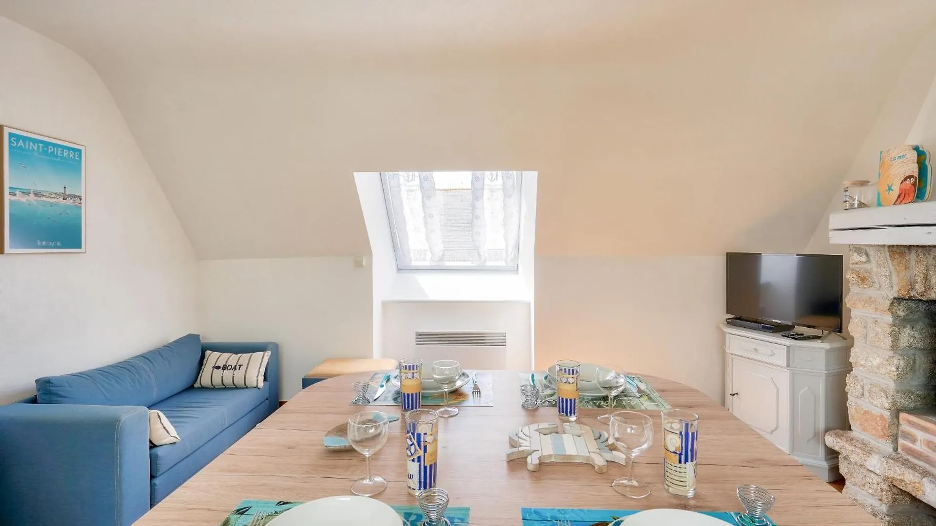 1Er Etage, Jardin Partage Pour 4 A 300M De La Plage Guilvinec Apartament